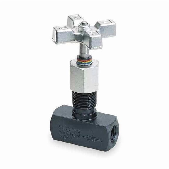 Parker Metering Valve,Steel,No 6 SAE,5 GPM Max MV620S