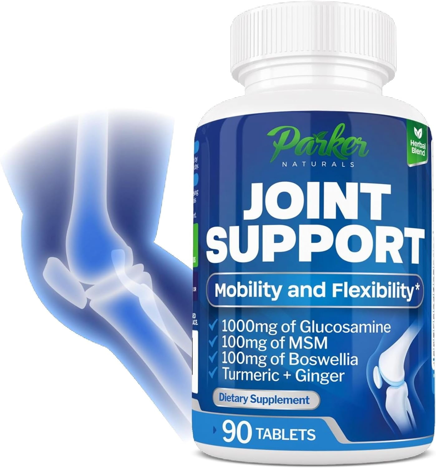 Parker Naturals Joint Support Supplement with OptiMSM. 90 Count Tablets ...