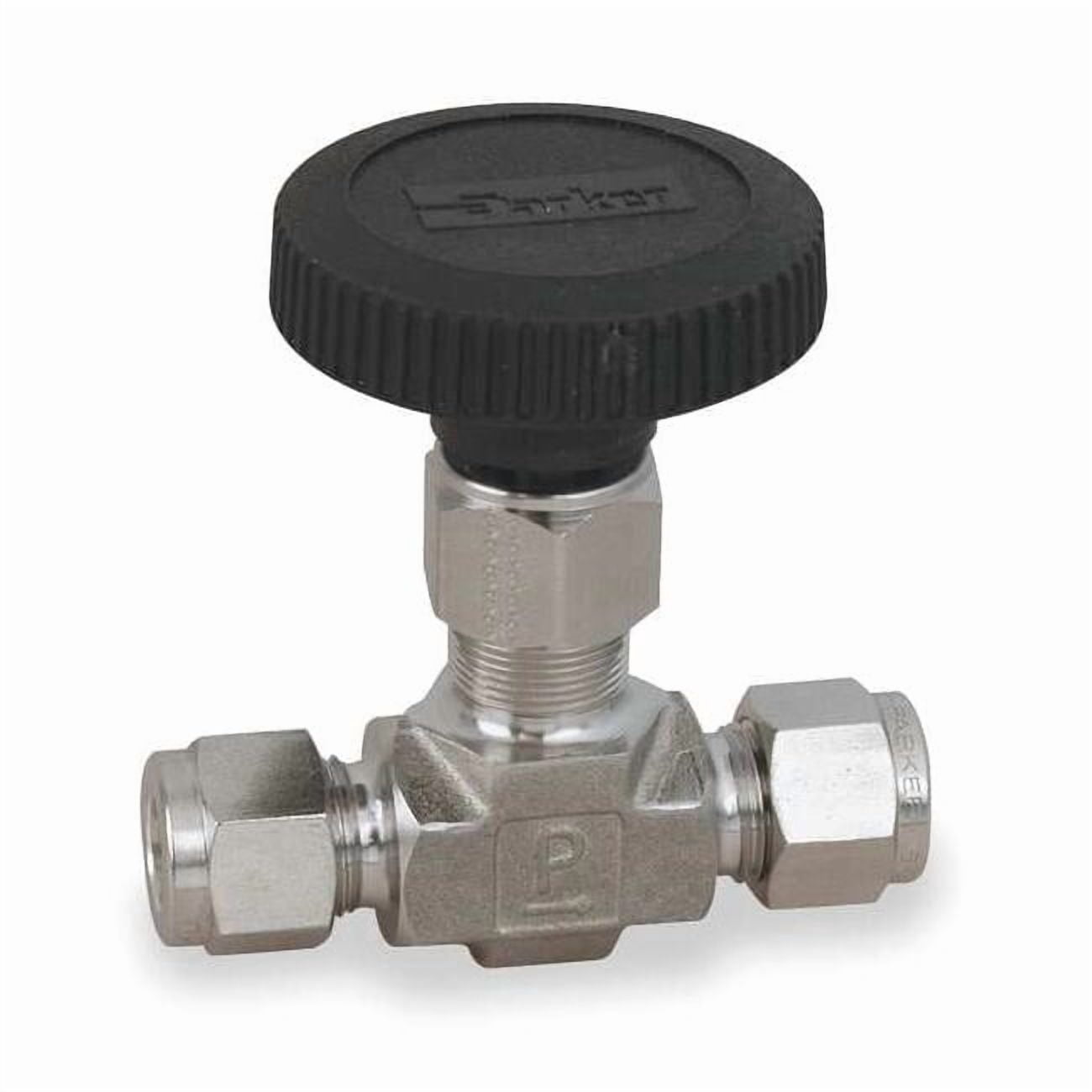 Ss 042 Parker Needle Valve,Straight,316 SS,3/8 In. 6A-V6LN-SS - Walmart.com