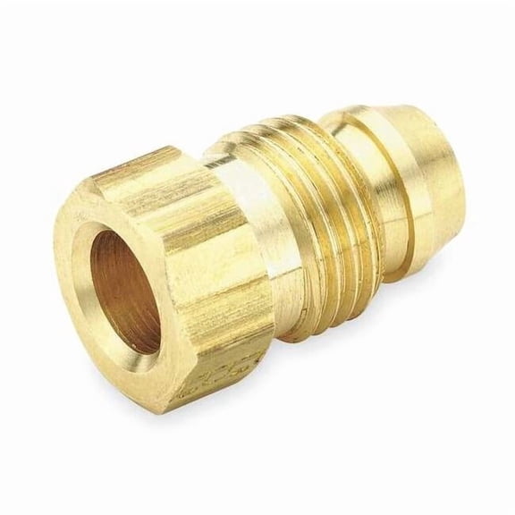 Parker 1/4" Tube Brass Compression Nut & Sleeve 10PK 61HD-4