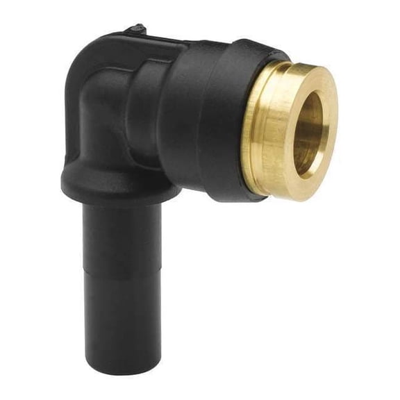 Parker Plug In Elbow,1/2 in. Tube Sz,1.12 in. L 369PTCSP-8-4