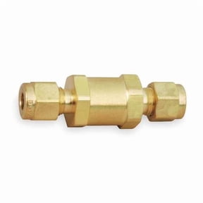 1/4" CPI(R) Brass Instrumentation Check Valve 4Z-C4L-10-BN-B