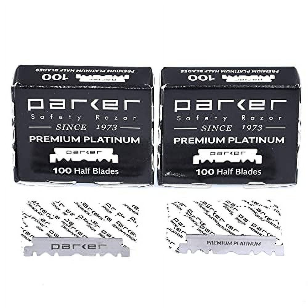 Parker Premium Platinum 1/2 Blades, 200 Count **, For Professional ...