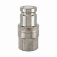 thumbnail image 1 of Hydraulic Quick Connect Hose Coupling, Steel Body, Push-to-Connect Lock, 1"-11-1/2 Thread Size, 1 of 1
