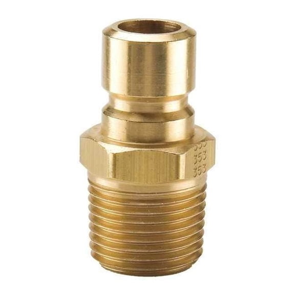 Parker Quick Connect,Plug,1/2",1/4"-18 PN552