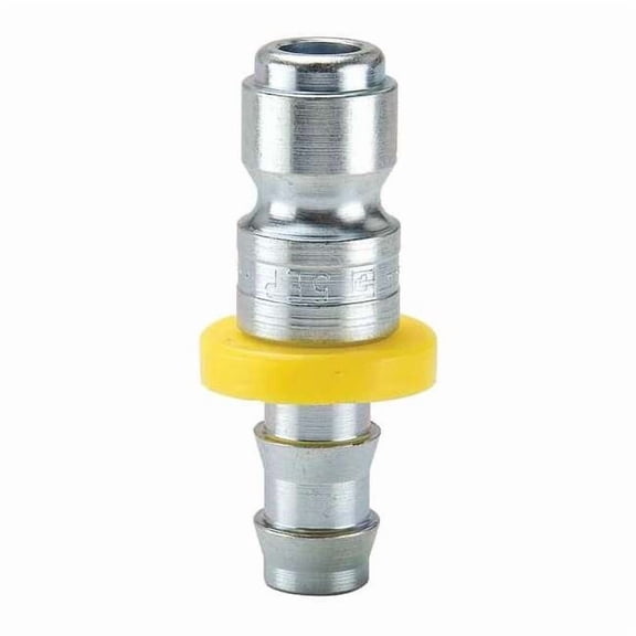 Parker Coupler Plug,Steel,Push On,25 cfm 8CP
