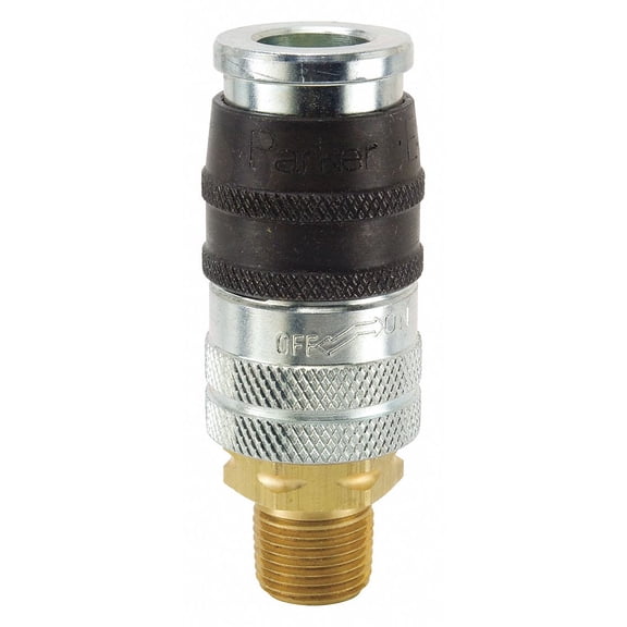 Parker E-z Mate Series Coupler - Male Pipe EZ-751-12MP