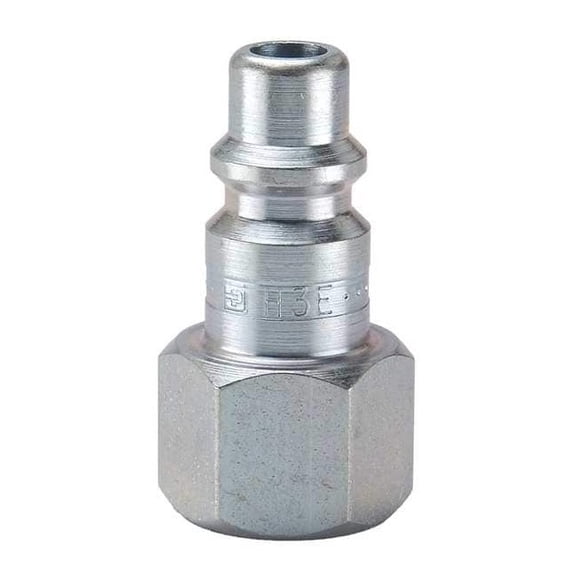 Parker Coupler Plug,Steel,1 In. Pipe,110 cfm H3G-J