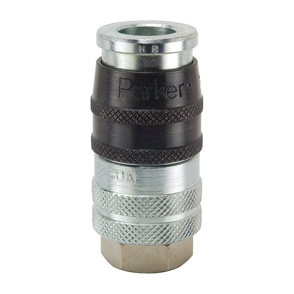 Parker Quick Connect,Plug,3/4" Body,3/4" Barb EZ-751-12FP
