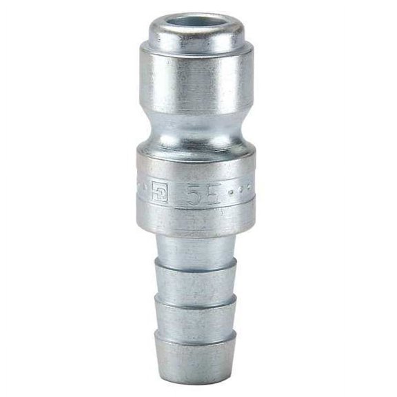 Parker Coupler Plug,Steel,Hose Barb,50 cfm 5E