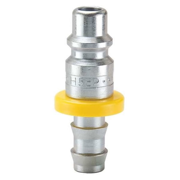 Parker Coupler Plug,Steel,Push On,50 cfm H5EP