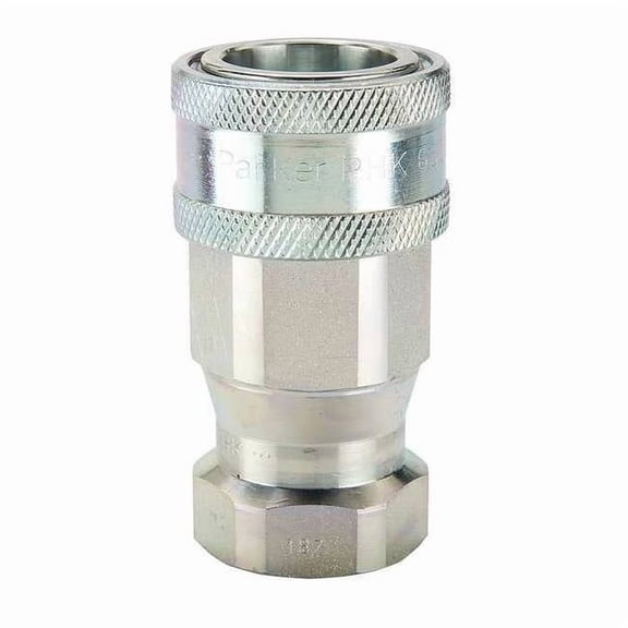 Parker Quick Connect,Socket,1/2",1/2"-14 6601-8-10