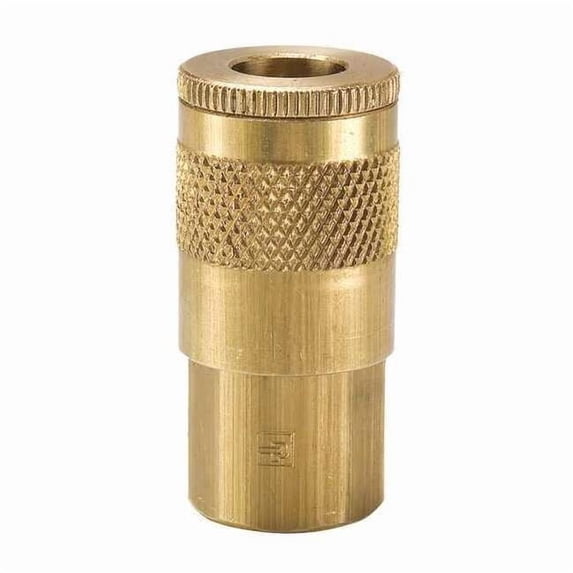 Parker Coupler Body,Brass,1/2 In. Pipe,110 cfm B17