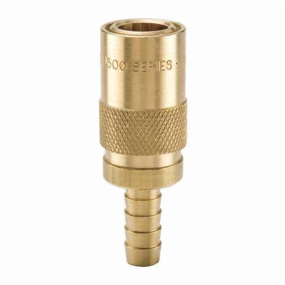 Hydraulic Quick Connect Hose Coupling, Brass Body, Sleeve Lock, Moldmate Series PC506