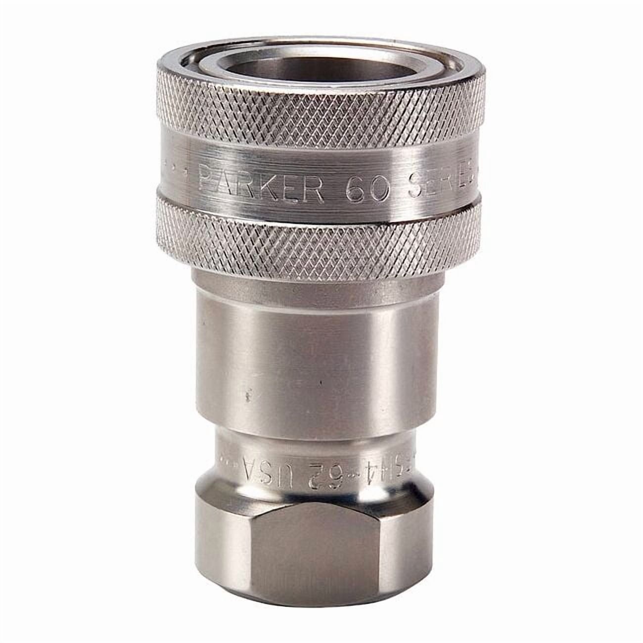 Quick Connect,Socket,1/4",1/4"-18 SH2-62Y