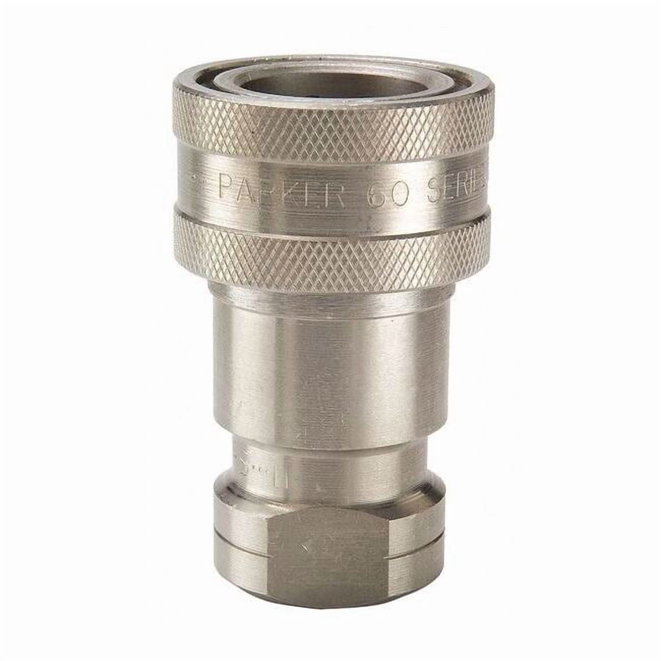 Parker Quick Connect,Socket,1/4",1/4"-18 SSH2-62Y