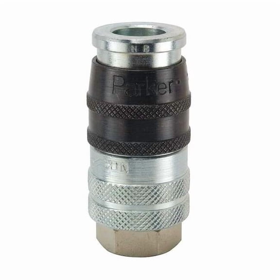 Coupler Body,Steel,FNPT,1/4 In. Pipe EZ-251-4FP
