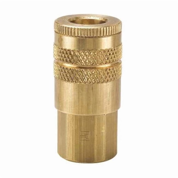 Parker Coupler Body,Brass,FNPT,1/8 In. Pipe B23A