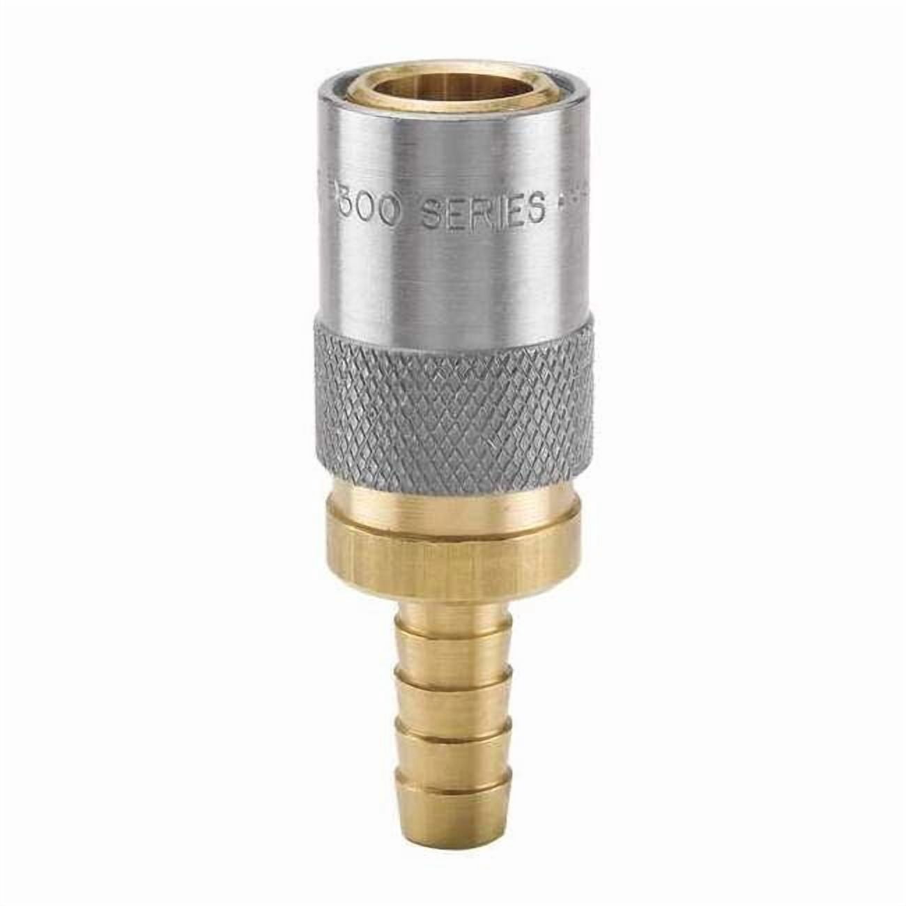 Hydraulic Quick Connect Hose Coupling, Brass Body, Sleeve Lock, MoldMate Series PC206AV