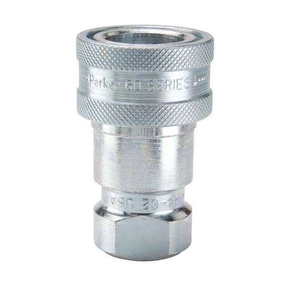 Parker Quick Connect,Socket,3/8",3/8"-18 H3-62