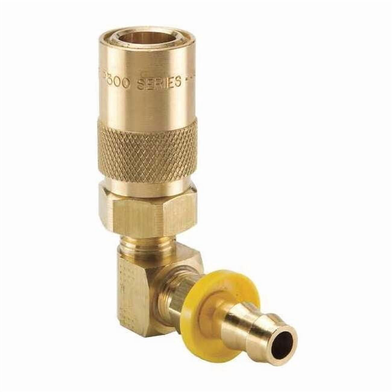 Hydraulic Quick Connect Hose Coupling, Brass Body, Sleeve Lock, Moldmate Series PC318-BP