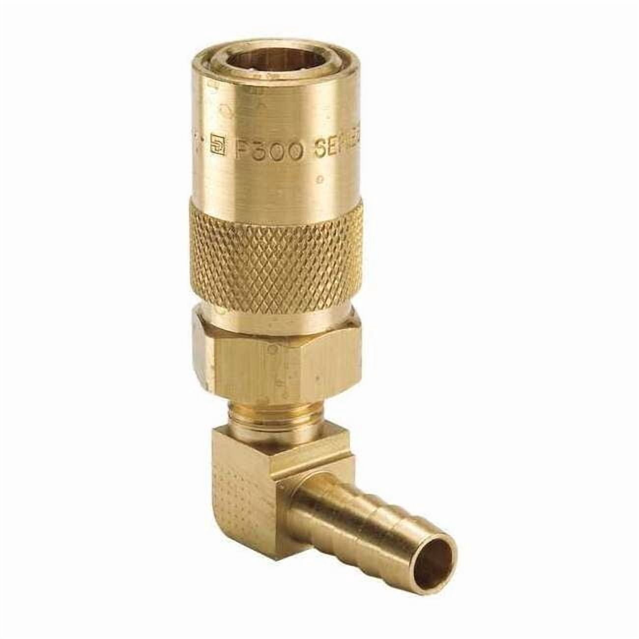 Hydraulic Quick Connect Hose Coupling, Brass Body, Sleeve Lock, Moldmate Series PC318
