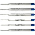 thumbnail image 1 of Parker Quink Flow Ball Pen Medium Point Blue Ink Refill (Pack of 6), 1 of 6