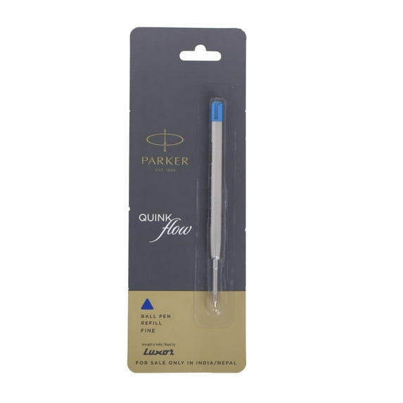 Parker Quink Flow Ballpoint Refill Fine Blue -