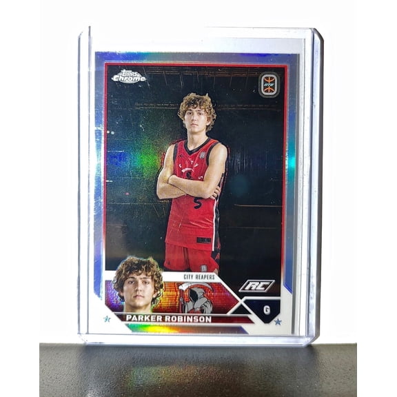 Parker Robinson Rookie Refractor 2023-24 Topps Chrome Overtime #4 City Reapers
