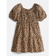 Parker Rose Girls Dress with Puff Sleeves, Sizes 4-18