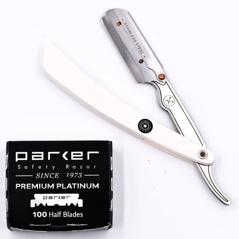 Parker SRW Professional Shaving Stainless Steel Straight Edge