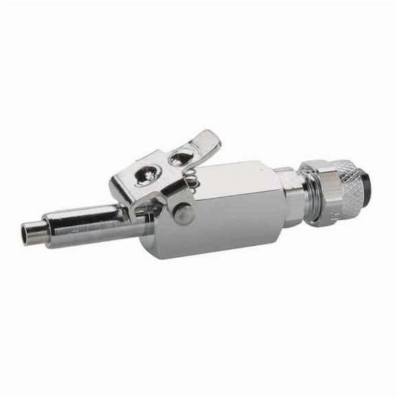 Parker Shut Off Coupler,Metal,1/4 In,PK5 393PD-4-4