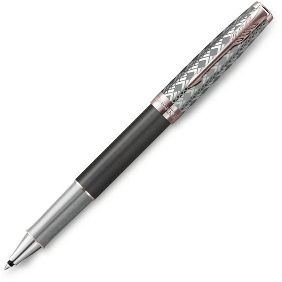Parker Sonnet Premium Metal & Grey Rollerball Pen