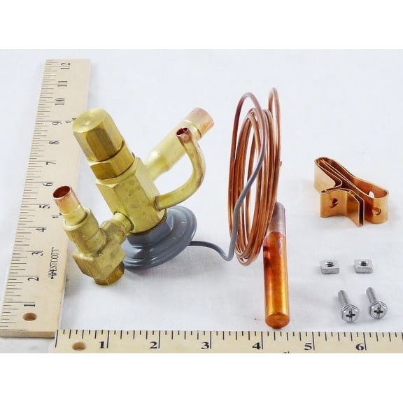 Parker Sporlan 109199 EBFJ-AAA-Z 3/8 x 1/2 ODF Thermal Expansion Valve w/ 30 Capillary (1/8 to 1 /5 Ton)