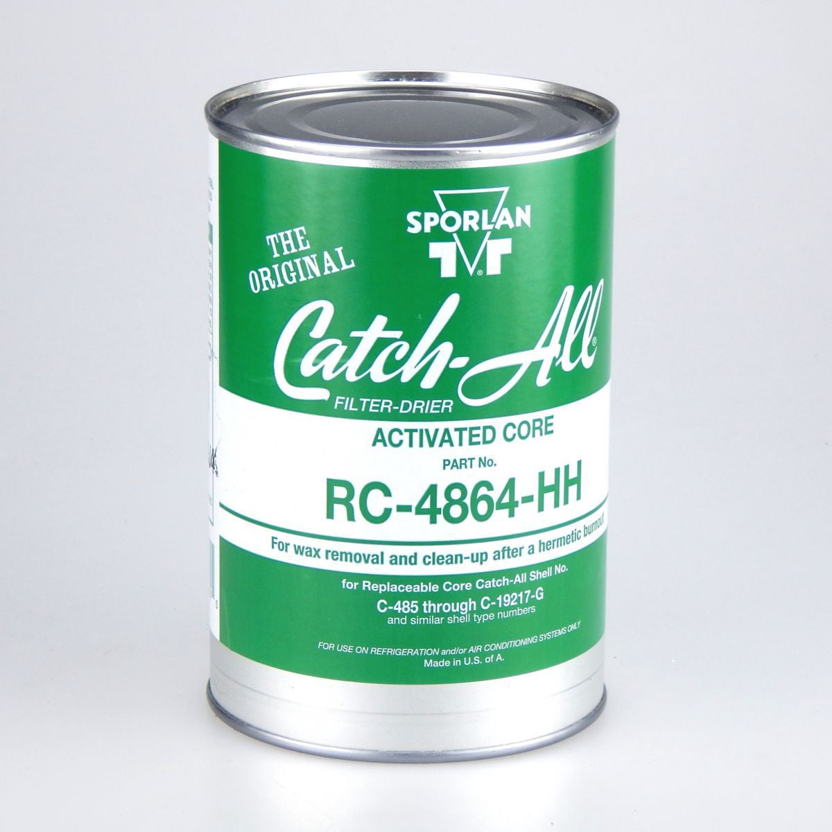 Sporlan RC-4864-HH Replaceable Core Filter, Activated Charcoal, 48 ...