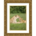 thumbnail image 1 of Parker, Susann 11x14 Gold Ornate Wood Framed with Double Matting Museum Art Print Titled - Time Out, 1 of 4