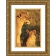 thumbnail image 1 of Parker, Susann 13x18 Gold Ornate Wood Framed with Double Matting Museum Art Print Titled - My Mom and I, 1 of 4