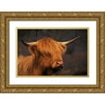 thumbnail image 1 of Parker, Susann 32x23 Gold Ornate Wood Framed with Double Matting Museum Art Print Titled - Symbolic of Scotland, 1 of 4