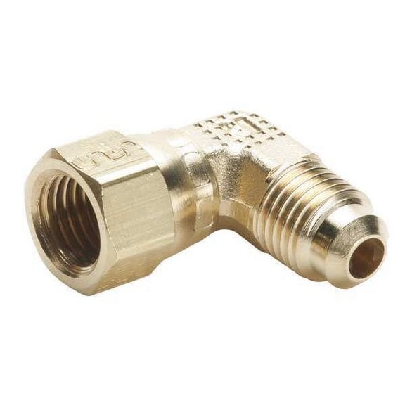 Parker Swivel Elbow, 45 deg.,Brass,Flare,PK10 166FSV-4-4