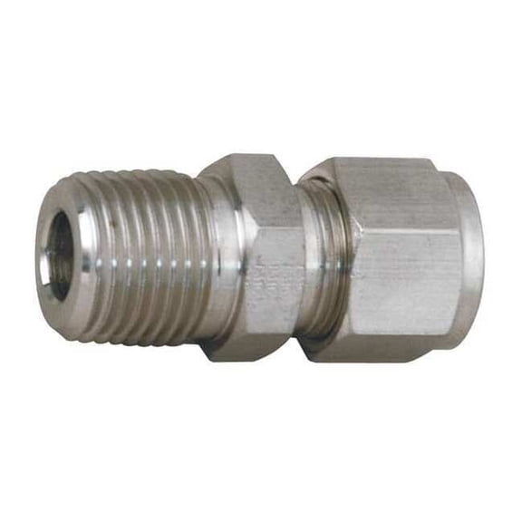 Parker 3/4" x 1/2" MNPT x CPI 316 SS Thermocouple Connector 8-8 FH4BZ-SS