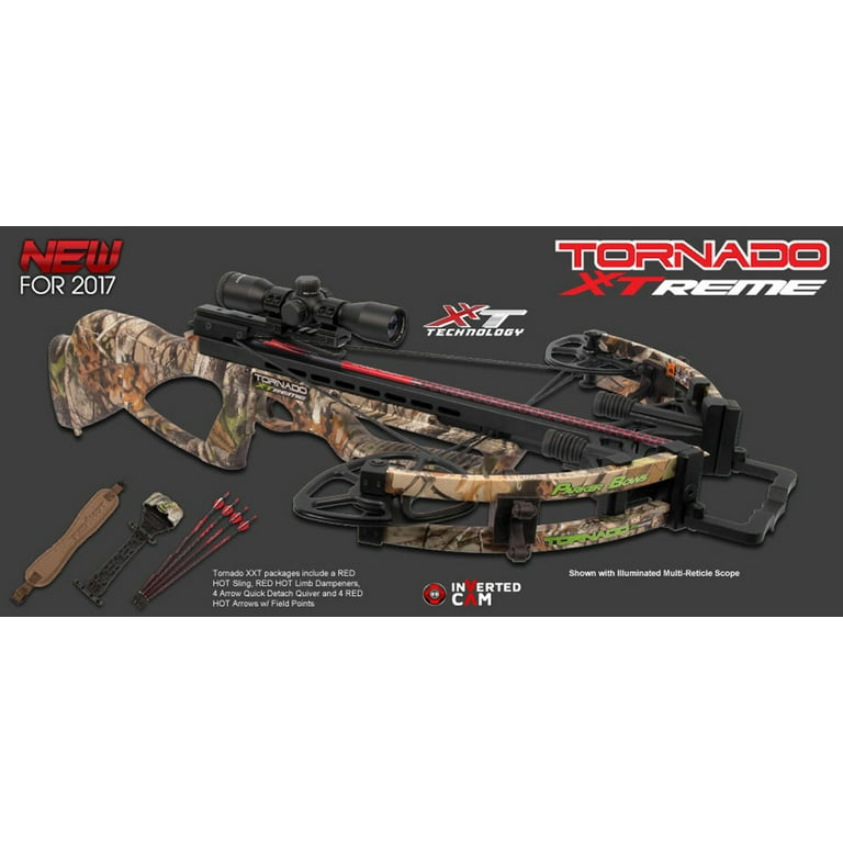 Free Shipping! Parker Tornado XXT Crossbow Package 365 FPS
