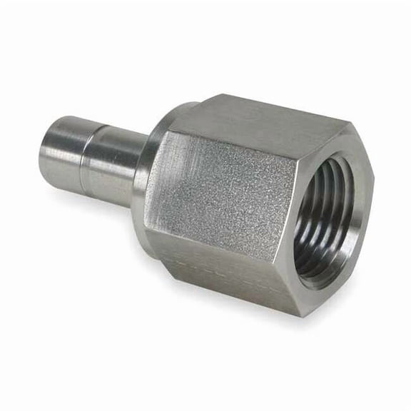 Parker 1/4" x 1/8" FNPT x A-LOK SS Tube End Female Adapter 2FA4N-316