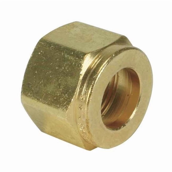 3/4" Compression Brass Tube Nut 12 BZ-B