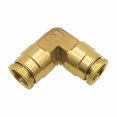 thumbnail image 1 of Parker Elbow, Brass, Push-Fit3/8", Push-Fit3/8" 165PTC-6, 1 of 1