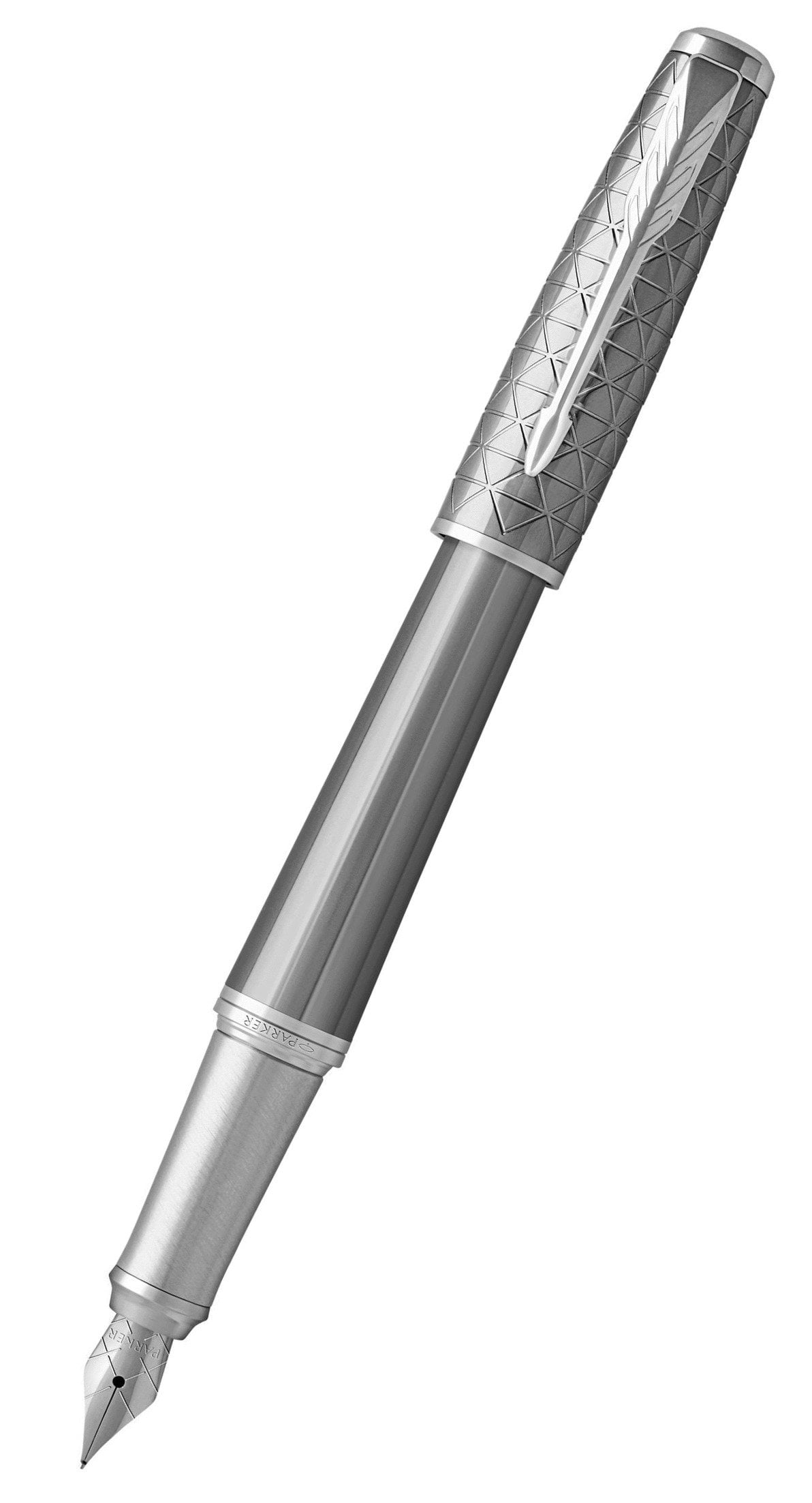 Parker Urban Premium Silvered Powder CT Fountain Pen - Fine