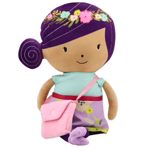 Parker Woodland Princess with Dress and Bag Plush Doll
