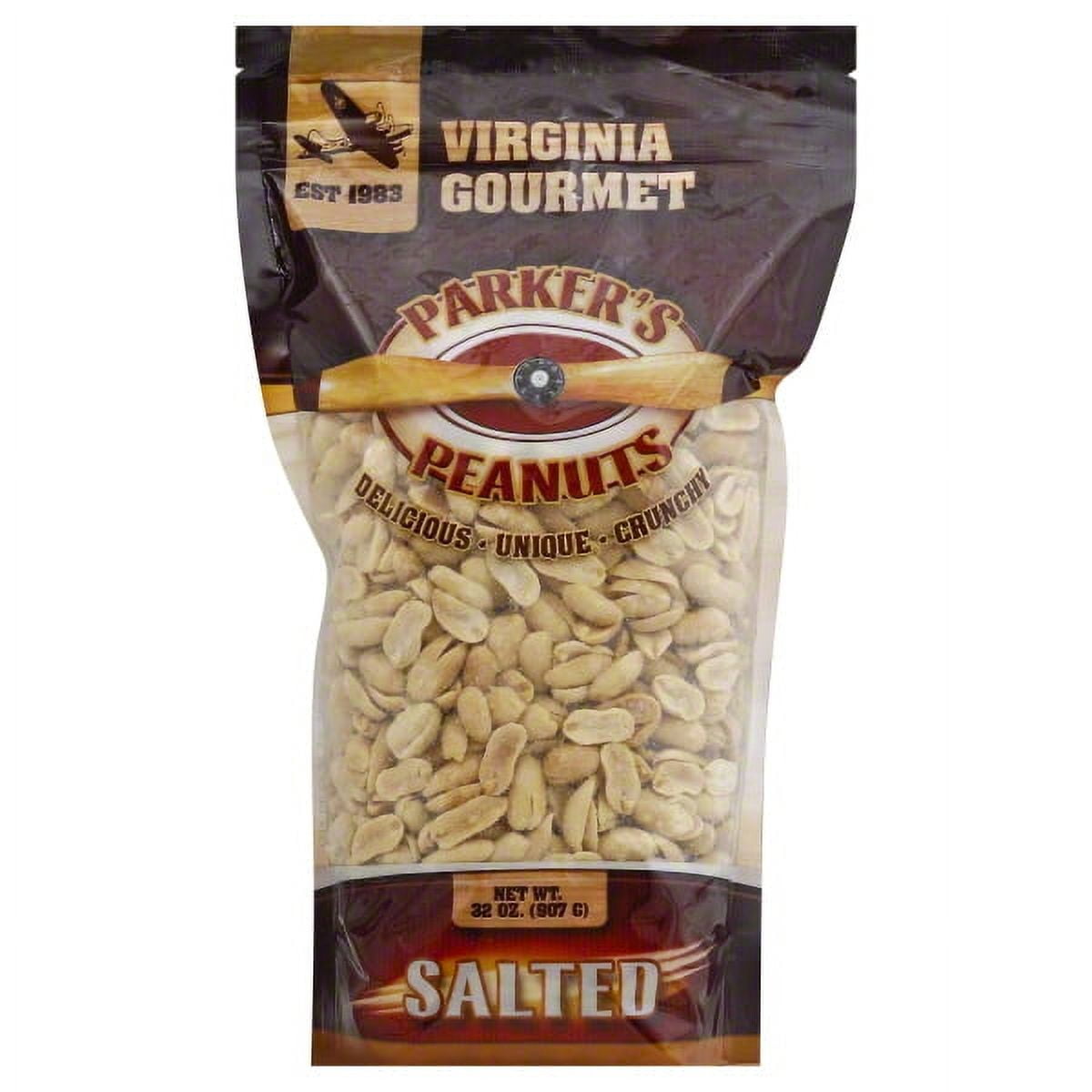 Parker's Peanuts Virginia Gourmet Salted Peanuts, 36 Oz.