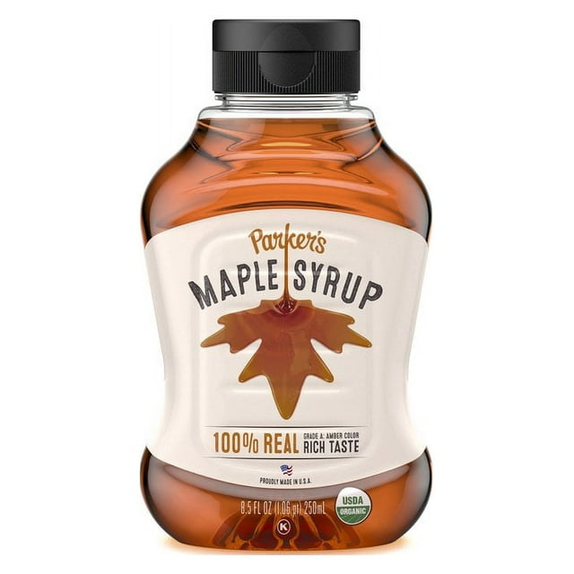 Parker's Real Maple, Organic Maple Syrup, 8.5 Fl Oz