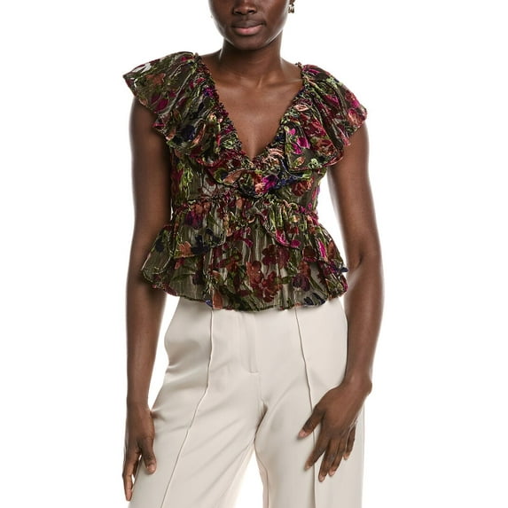 Parker womens The Cara Top, 14, Black