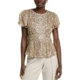 thumbnail image 1 of Parker womens  The Rose Top, XL, Metallic, 1 of 3